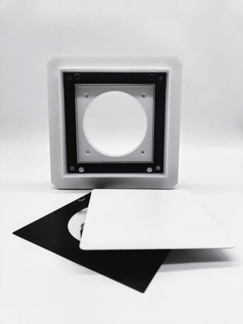 Теневой магнитный диффузор квадратный под плитку 175х175/125 мм